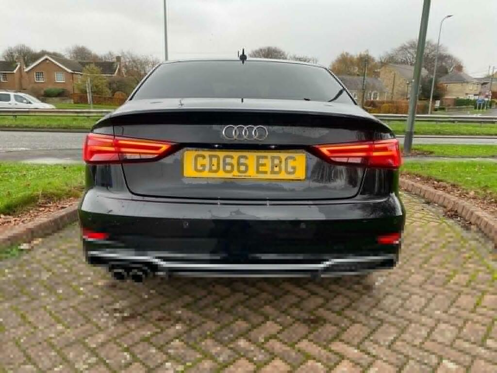 Audi A3 2.0 Tdi S Line Euro 6 Ss 201766 GD66EBG Black #3