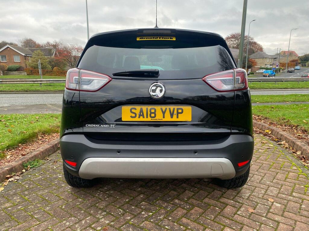 Vauxhall Crossland X 1.2 Elite Nav Euro 6 201818 SA18YVP Black #3
