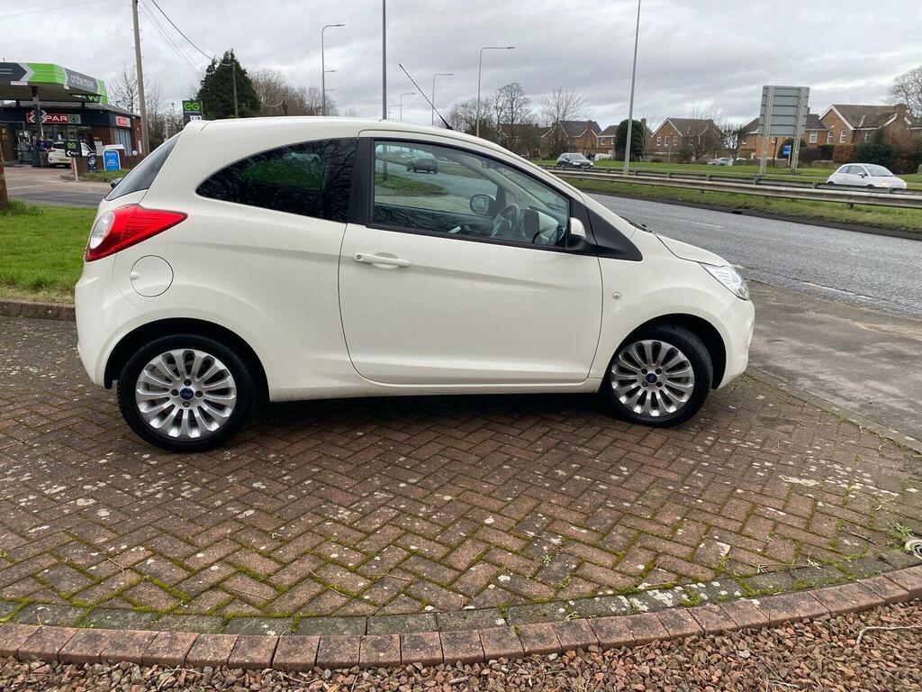 Ford KA 1.2 Zetec Euro 6 Ss 201414 NJ14BFV White #4