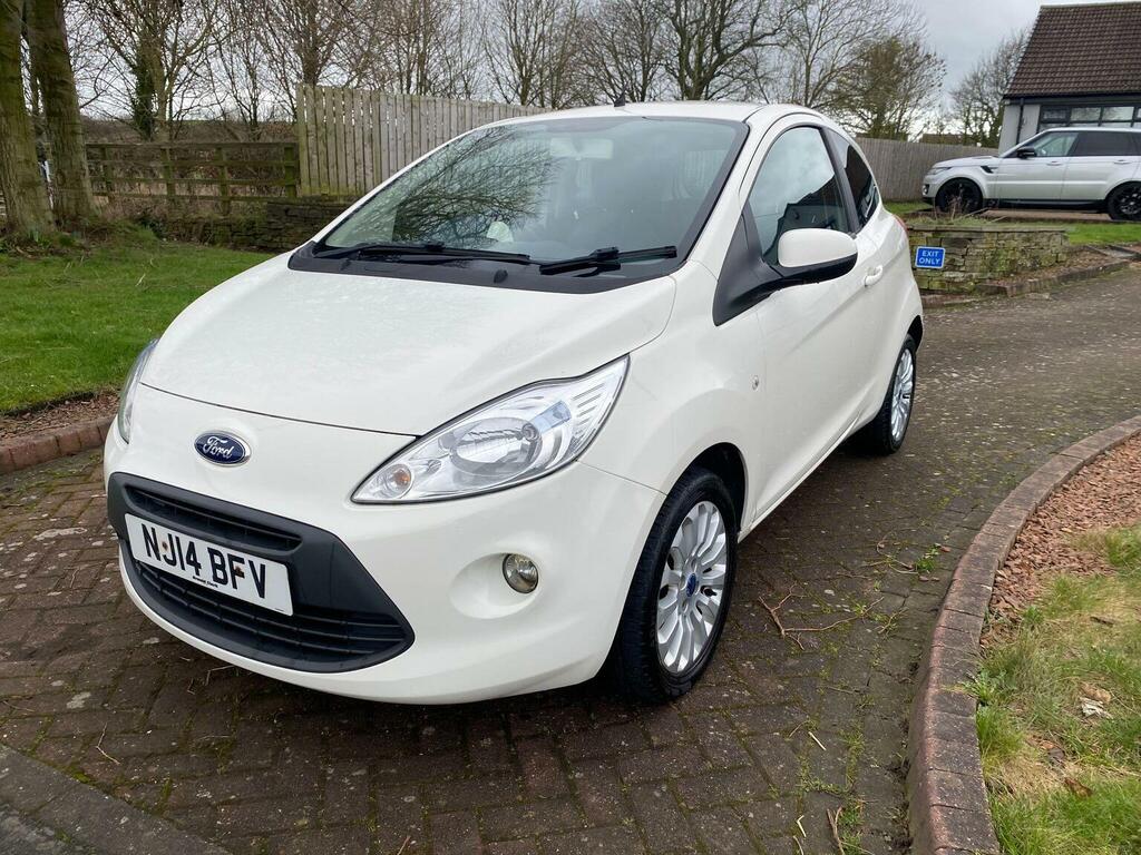 Ford KA 1.2 Zetec Euro 6 Ss 201414 NJ14BFV White #6