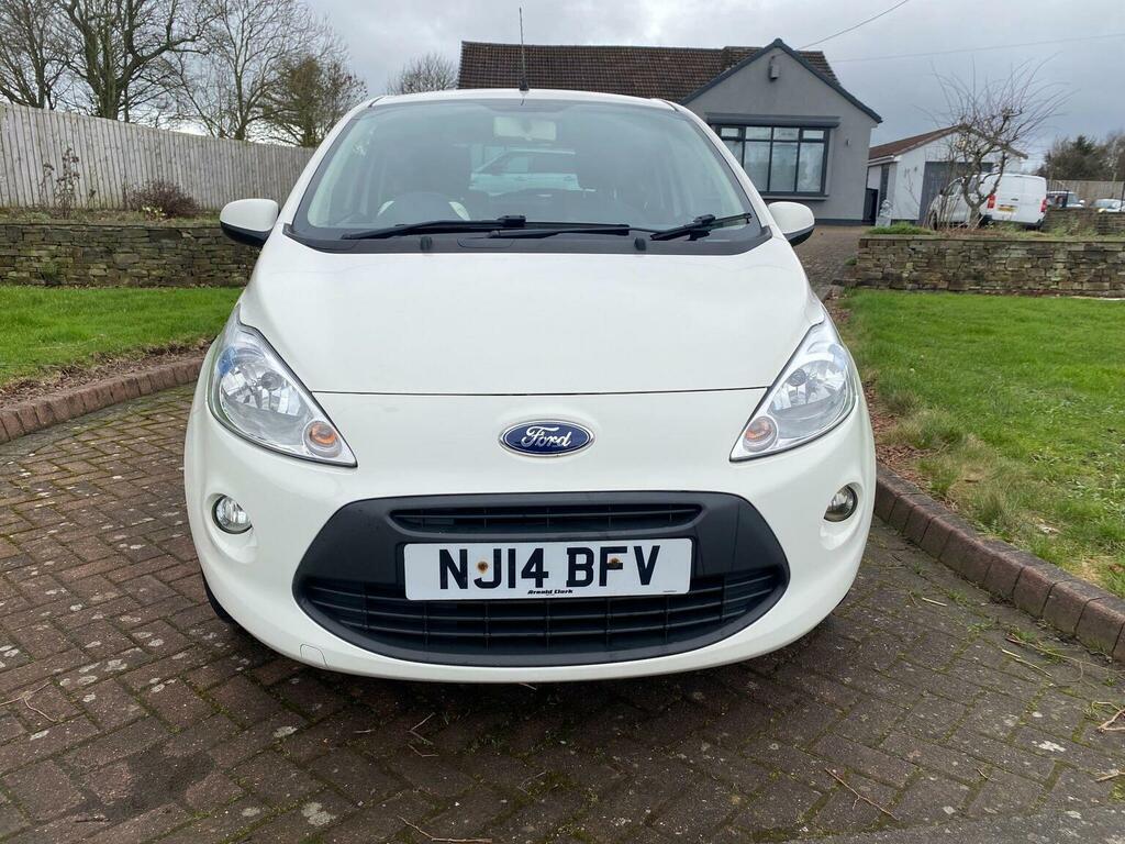Ford KA 1.2 Zetec Euro 6 Ss 201414 NJ14BFV White #5