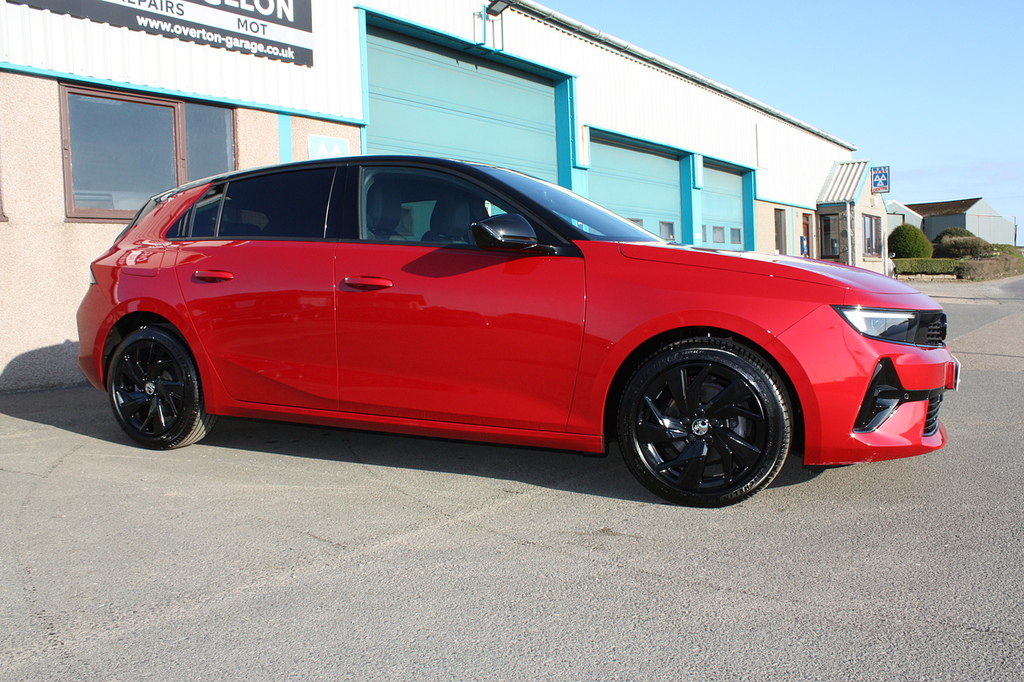 Vauxhall Astra 1.2 Turbo Gs DP23KVB Red #3