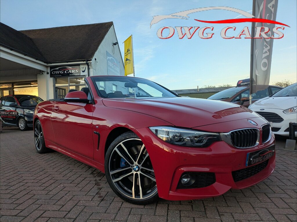 BMW 4 Series 2.0 430I M Sport Convertible Euro Red