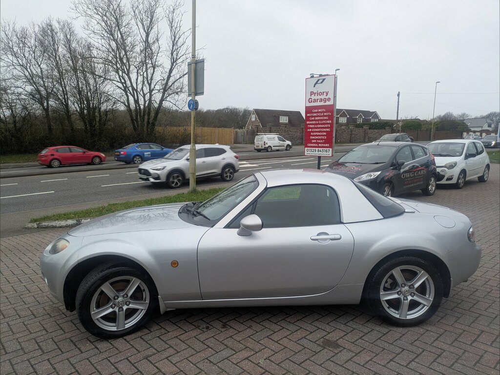 Mazda MX-5 1.8I Convertible Euro 4 126 Ps Silver #4