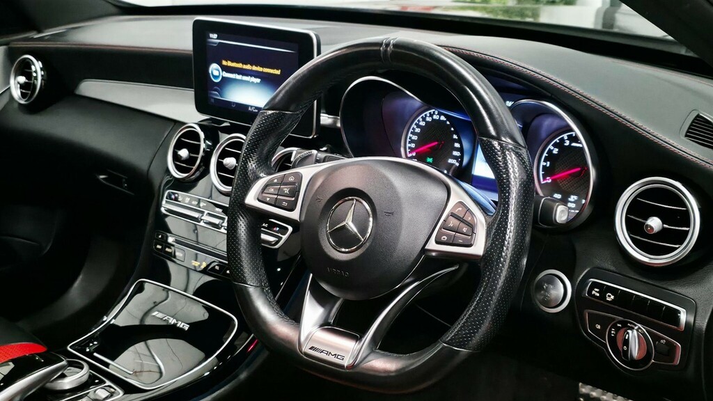 Mercedes-Benz C Class 4.0 V8 Biturbo Amg Premium Spds Mct Euro 6 Ss ML66ZJO Black #2