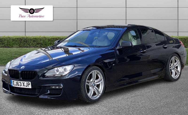 BMW 6 Series Gran Coupe 3.0 640D M Sport Euro 5 Ss - 2014 63 EJ63XJP Black #3