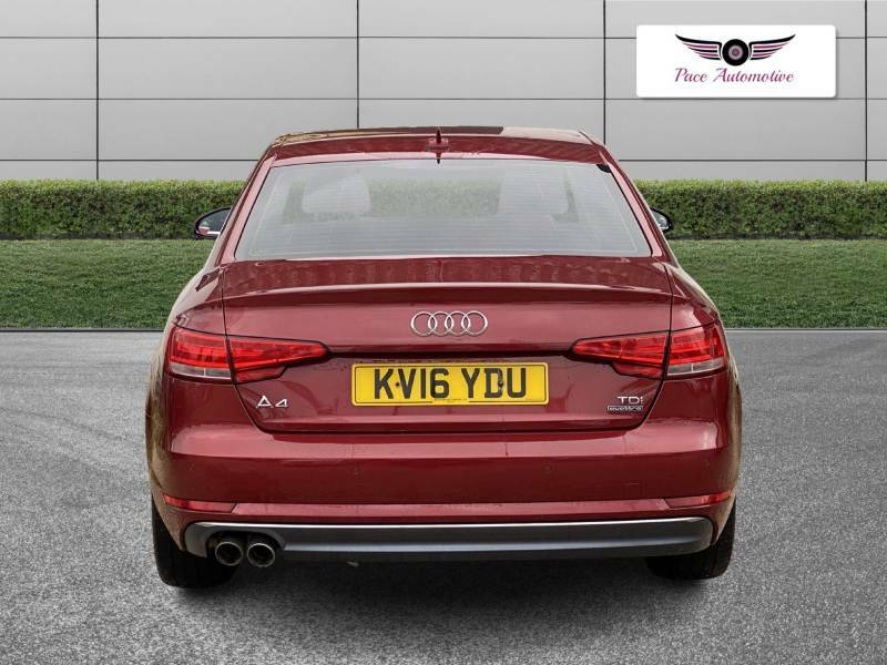 Audi A4 2.0 Tdi Sport S Tronic Quattro Euro 6 Ss - KV16YDU Red #6