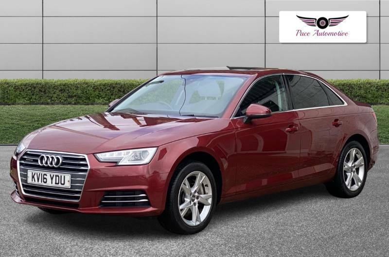 Audi A4 2.0 Tdi Sport S Tronic Quattro Euro 6 Ss - KV16YDU Red #2