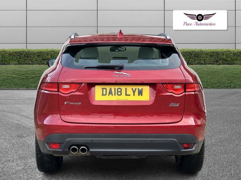 Jaguar F-Pace 2.0 D180 Portfolio Awd Euro 6 Ss - 201 DA18LYW Red #6