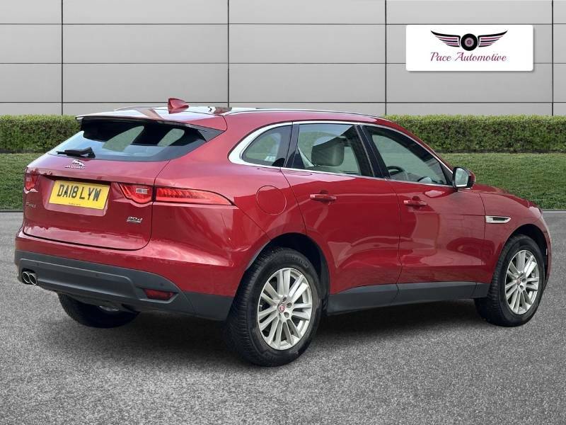 Jaguar F-Pace 2.0 D180 Portfolio Awd Euro 6 Ss - 201 DA18LYW Red #4