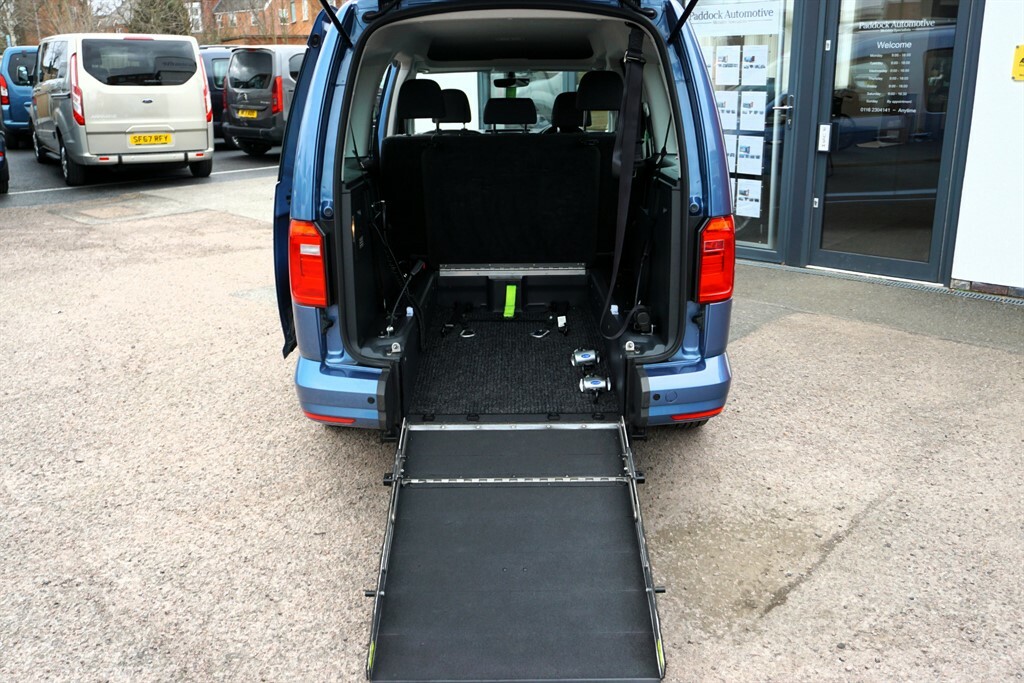 Volkswagen Caddy Maxi Life Tdi Disabled Wheelchair Accessible Vehicle Wa SJ20UVS  #2