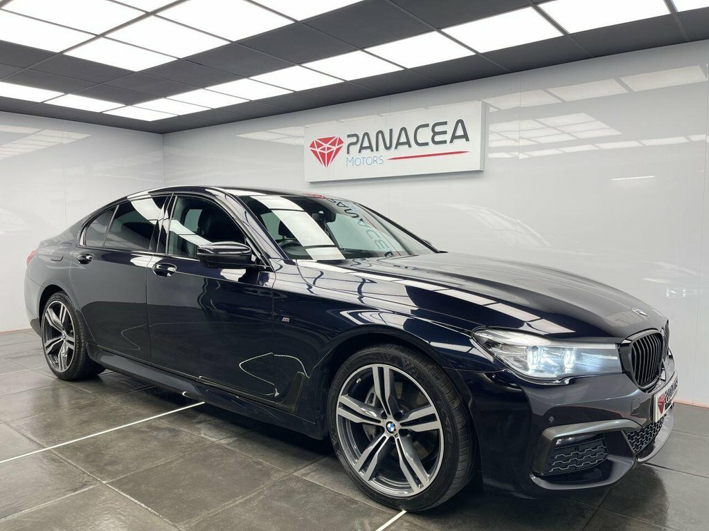 BMW 7 Series 3L M Sport MV68DGO Black #3