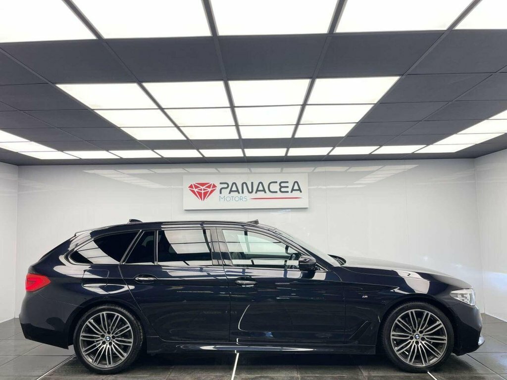 BMW 5 Series 2L M Sport YG18ONP Black #3