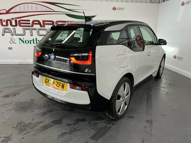 BMW i3 33Kwh Hatchback 170 Ps GK68ZFW White #6