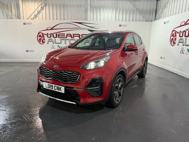 Kia Sportage 1.6 Crdi Gt-line Suv Dct Euro 6 Ss LD19CNK Red #2
