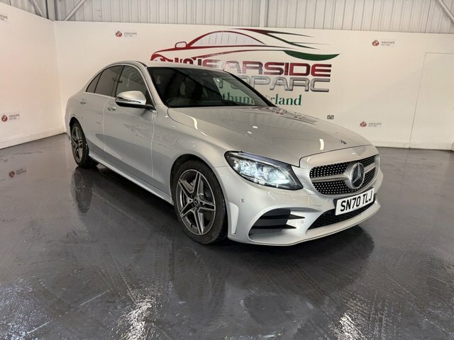 Mercedes-Benz C Class 2.0 C220d Amg Line Premium Saloon G-t Silver