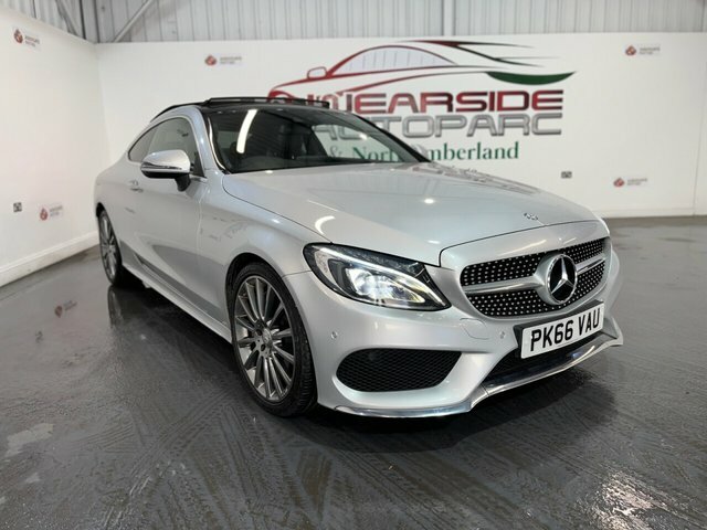 Mercedes-Benz C Class 2.1 C250d Amg Line Premium Plus Coupe Silver