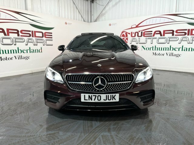 Mercedes-Benz E Class 2.0 E350 Amg Line Premium Plus Coupe LN70JUK Red #2