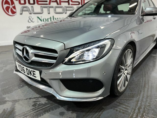 Mercedes-Benz C Class 2.1 C220d Amg Line Premium Saloon 7G- YD16DKE Silver #5