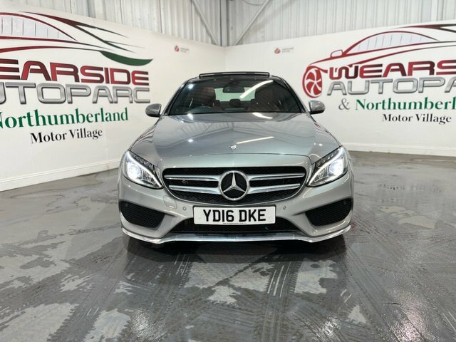 Mercedes-Benz C Class 2.1 C220d Amg Line Premium Saloon 7G- YD16DKE Silver #3