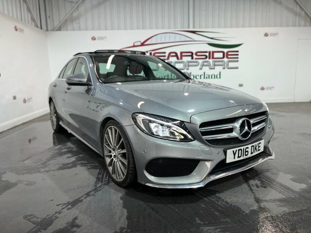 Mercedes-Benz C Class 2.1 C220d Amg Line Premium Saloon 7G- Silver