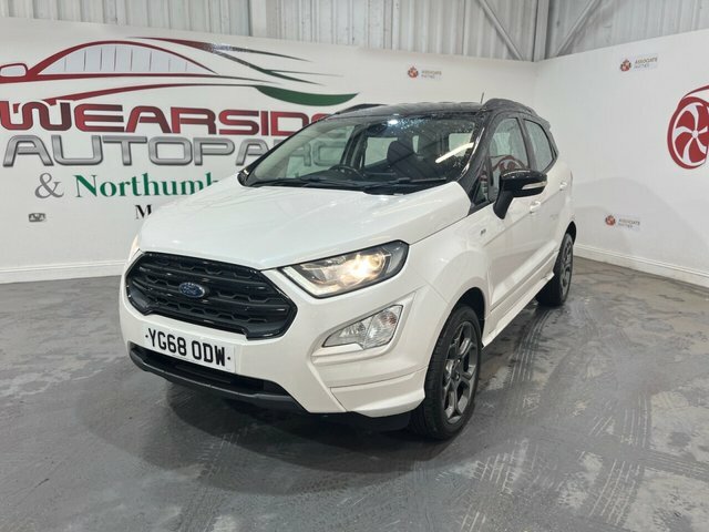Ford Ecosport 1.0 St-line 138 Bhp YG68ODW White #3
