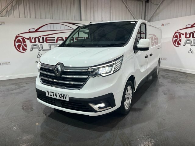 Renault Trafic 2.0 Dci Blue Ll30 Extra Panel Van Manua YC74XHV White #3