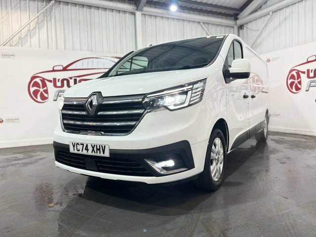Renault Trafic 2.0 Dci Blue Ll30 Extra Panel Van Manua YC74XHV White #4