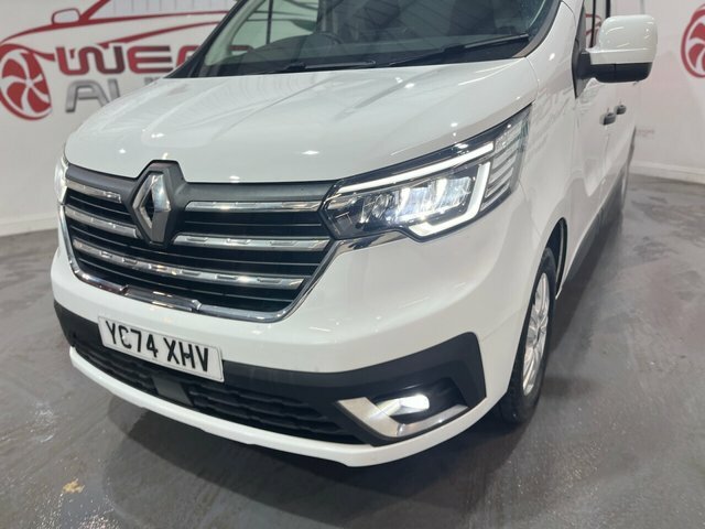 Renault Trafic 2.0 Dci Blue Ll30 Extra Panel Van Manua YC74XHV White #5