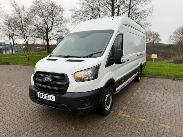 Ford Transit Custom 2.0 350 Ecoblue Leader Panel Van BT21XJX White #3