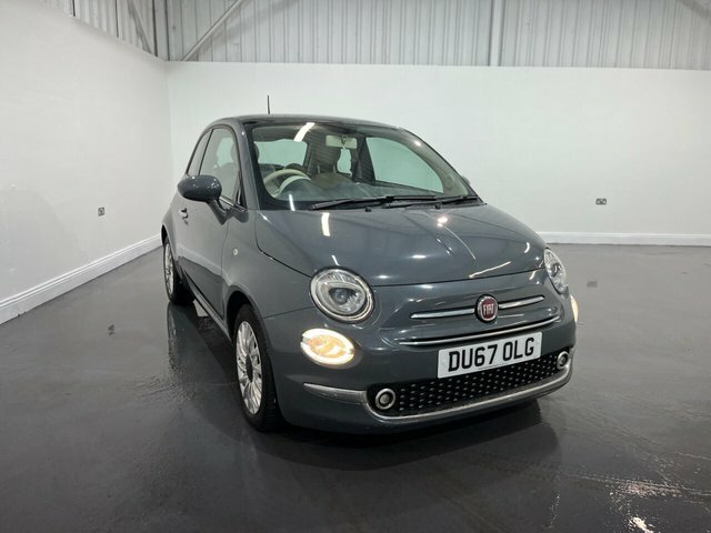 Fiat 500 1.2 Lounge Hatchback Euro 6 Ss Grey