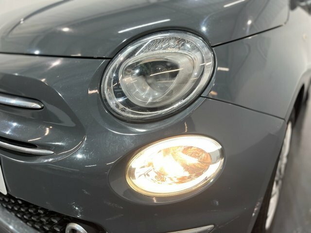 Fiat 500 1.2 Lounge Hatchback Euro 6 Ss DU67OLG Grey #6