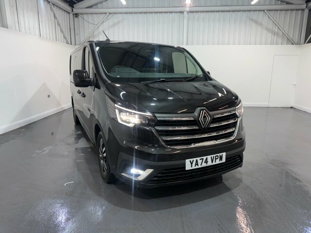 Renault Trafic 2.0 Dci Blue Ll30 Extra Sport Crew Van Double Cab Black