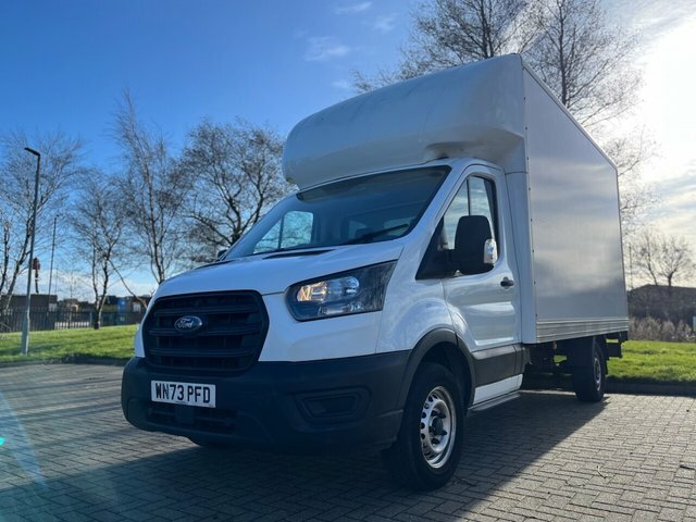 Ford Transit Custom 2.0 350 Ecoblue Leader Luton Tl WN73PFD White #4