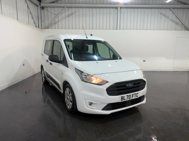 Ford Transit Connect 1.5 220 Ecoblue Trend Crew Van Double Cab 6Dr Dies White