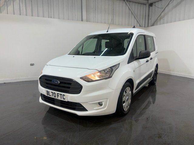 Ford Transit Connect 1.5 220 Ecoblue Trend Crew Van Double Cab 6Dr Dies BL70FTC White #3