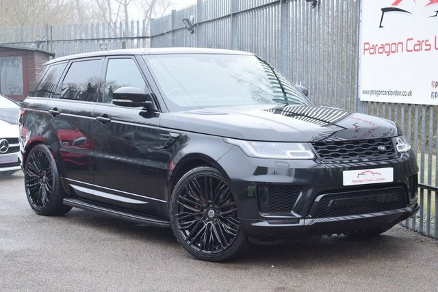 Land Rover Range Rover Sport 2018 3.0 Sd V6 Hse 4Wd Euro 6 Ss HJ18FTA Black #4
