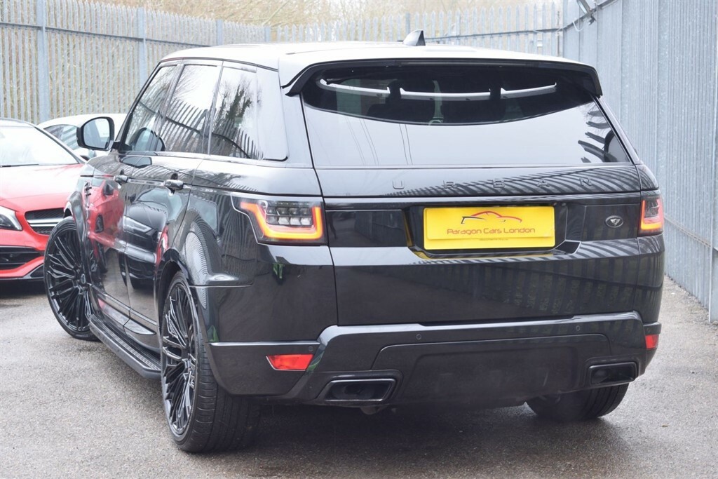 Land Rover Range Rover Sport 2018 3.0 Sd V6 Hse 4Wd Euro 6 Ss HJ18FTA Black #3