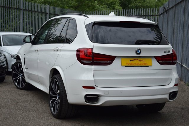 BMW X5 2018 3.0 40D M Sport Suv Xdrive Eu YA18JHZ White #3