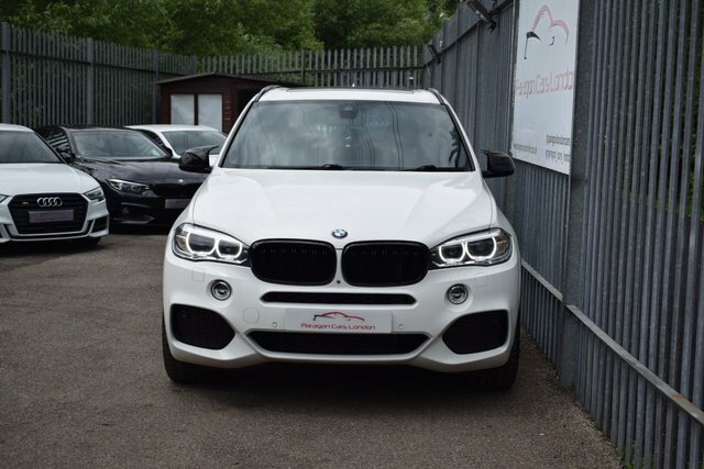 BMW X5 2018 3.0 40D M Sport Suv Xdrive Eu YA18JHZ White #5