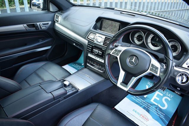 Mercedes-Benz E Class 2014 3.5 E400 V6 Amg Line Coupe G-troni DE64TXA Black #2