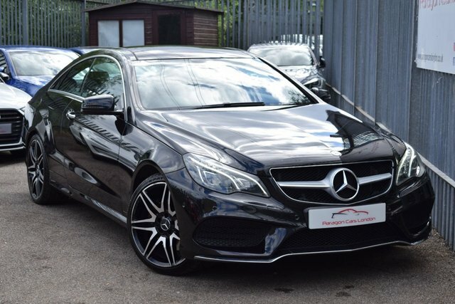 Mercedes-Benz E Class 2014 3.5 E400 V6 Amg Line Coupe G-troni Black