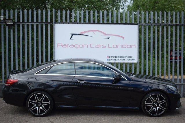 Mercedes-Benz E Class 2014 3.5 E400 V6 Amg Line Coupe G-troni DE64TXA Black #6