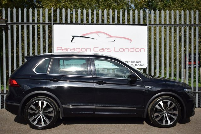 Volkswagen Tiguan 2019 2.0 Tdi R-line Suv Dsg 4Motion Eur KL68BWN Black #6