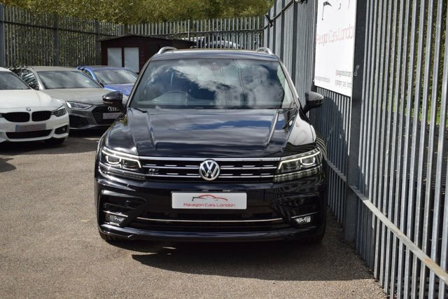 Volkswagen Tiguan 2019 2.0 Tdi R-line Suv Dsg 4Motion Eur KL68BWN Black #5