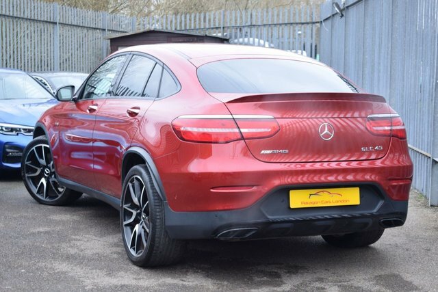 Mercedes-Benz GLC Class 2017 3.0 Glc43 V6 Amg Premium Plus Coupe Pet Red #3