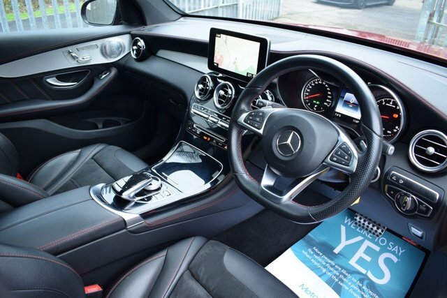 Mercedes-Benz GLC Class 2017 3.0 Glc43 V6 Amg Premium Plus Coupe Pet Red #2