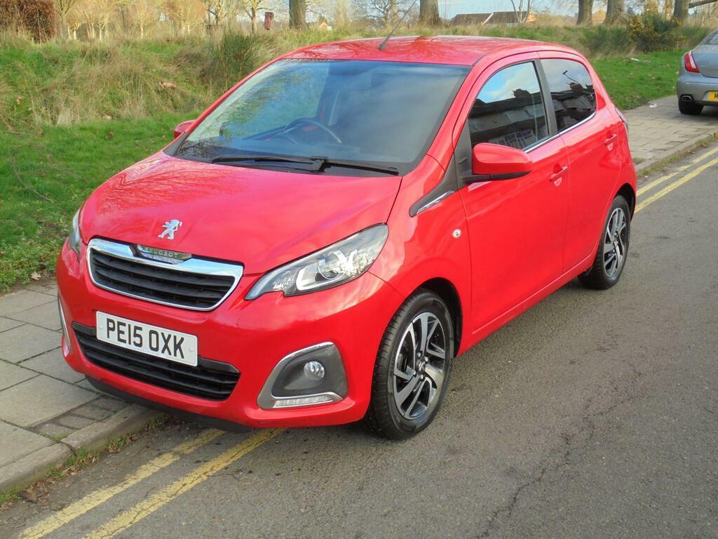 Peugeot 108 1.2 Vti Puretech Allure Euro 5 Red