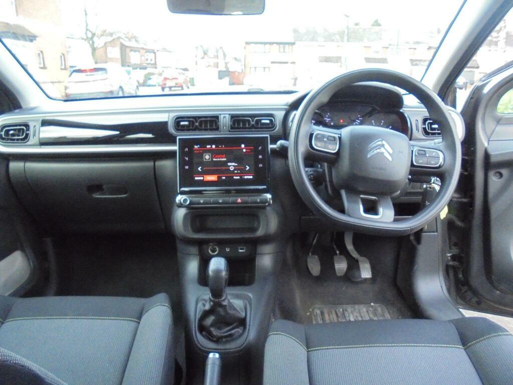 Citroen C3 1.2 Puretech Feel Euro 6 KY18BHO Grey #6