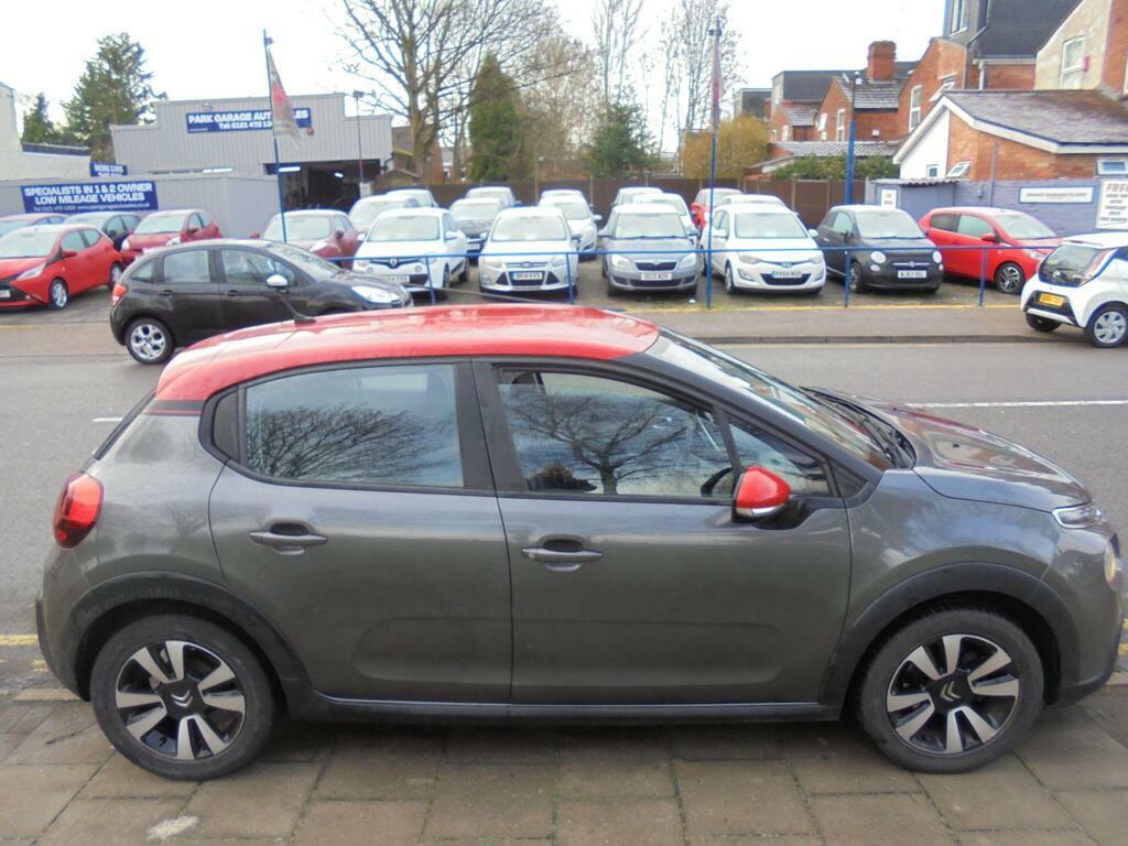 Citroen C3 1.2 Puretech Feel Euro 6 KY18BHO Grey #3